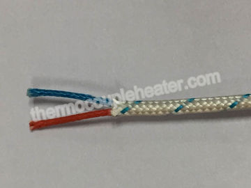 Chine 24 types de câble compensateurs de thermocouple d'A.W.G. douille de fibre de verre d'isolation de J fournisseur