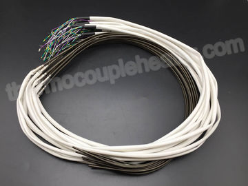 Chine les appareils de chauffage de bobine/câble de 4.2x2.2mm avec J dactylographient le thermocouple et le câble verni par silicone blanc fournisseur